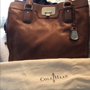 Cole Hann Leather tote